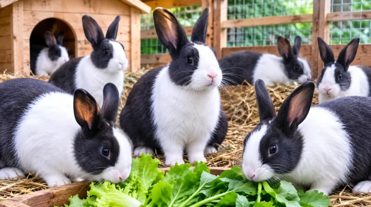 Kelinci Dutch Si Imut Bermotif Unik yang Ramah Dipelihara