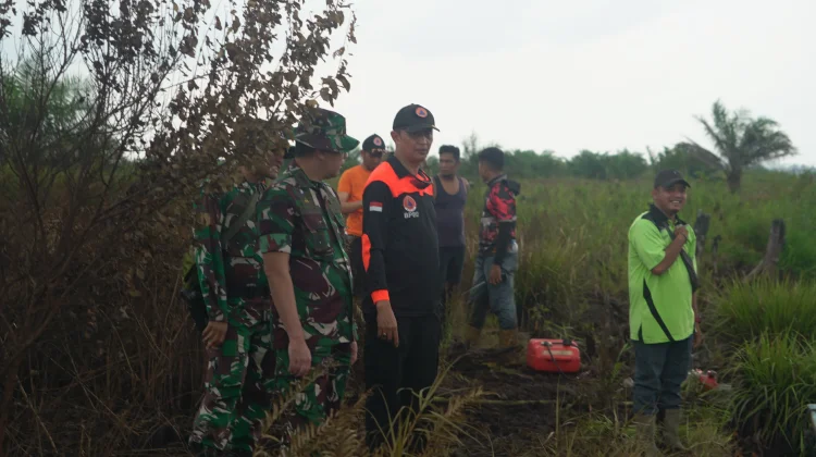 Satgas Karhutla Tinjau Lokasi Karhutla di Muaro Jambi