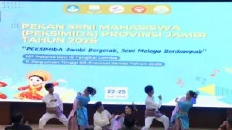Peksimida Jambi 2026 Resmi Dibuka, 167 Mahasiswa Siap Bersaing