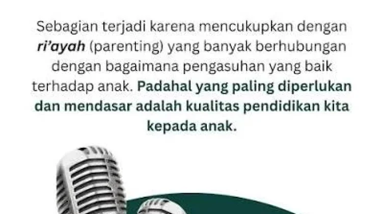Mendidik Anak adalah Proses Membentuk Karakter