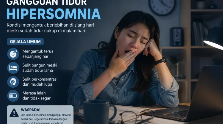 Waspadai Gangguan Tidur Hipersomnia