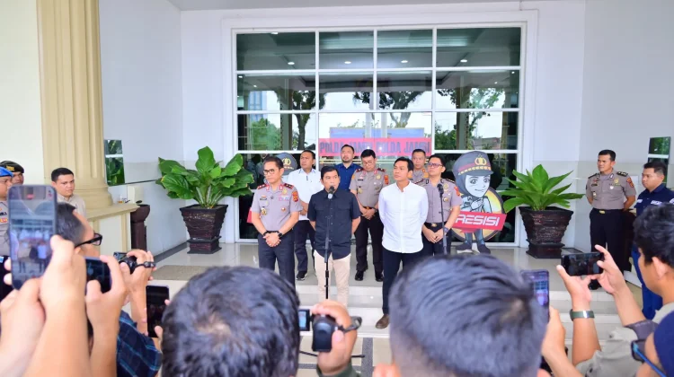 Polda Jambi Kembalikan Bayi 8 Bulan kepada Ibu Kandung