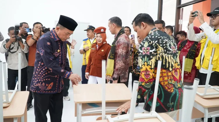 Gubernur Buka MPLS Sekolah Rakyat Terintegrasi 1 Tanjabtim