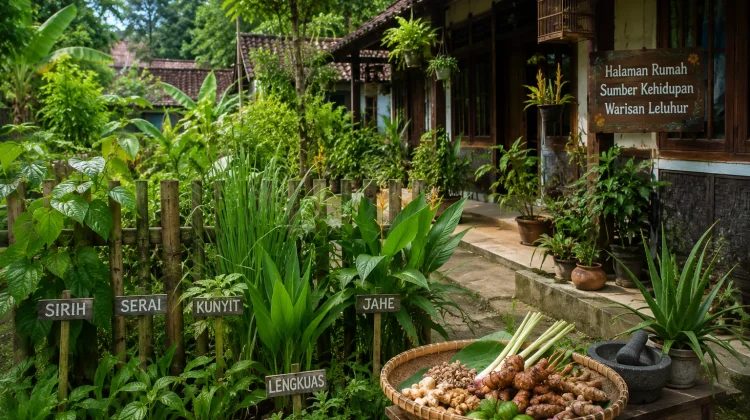 Tradisi Menanam Tumbuhan Obat Keluarga
