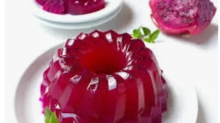 Merah Merona si Puding Buah Naga