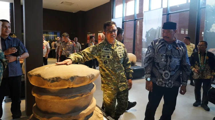 Danrem 042/Gapu Hadiri Peresmian Museum Sriwijaya Dharmakirti