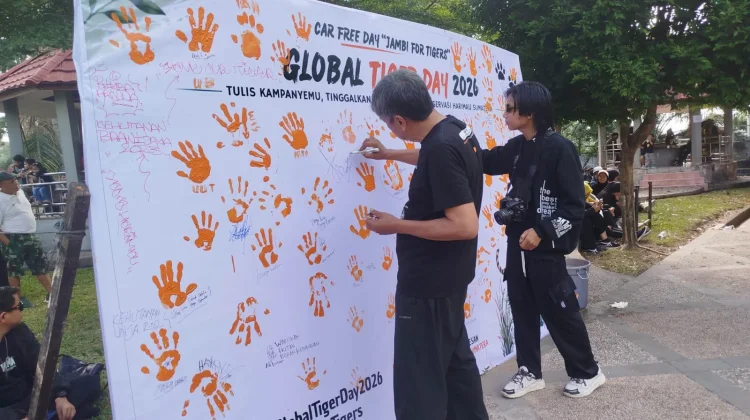 Global Tiger Day Menguatkan Konservasi Harimau Sumatera di Jambi
