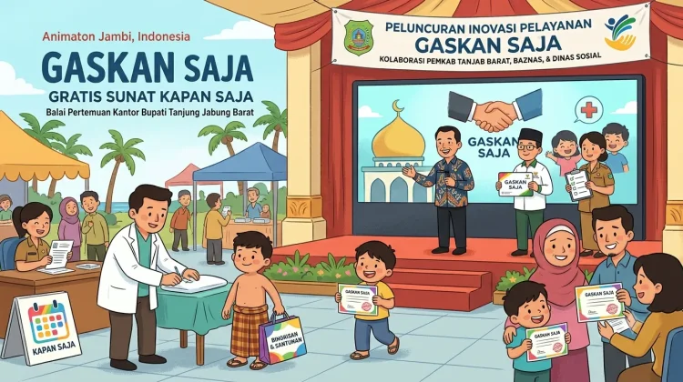 Pemkab Tanjab Barat Luncurkan Layanan "Gaskan Saja"
