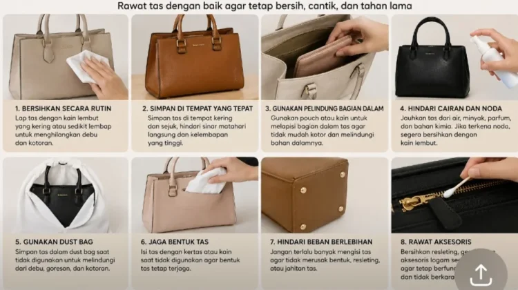 Merawat Tas agar Tetap Awet