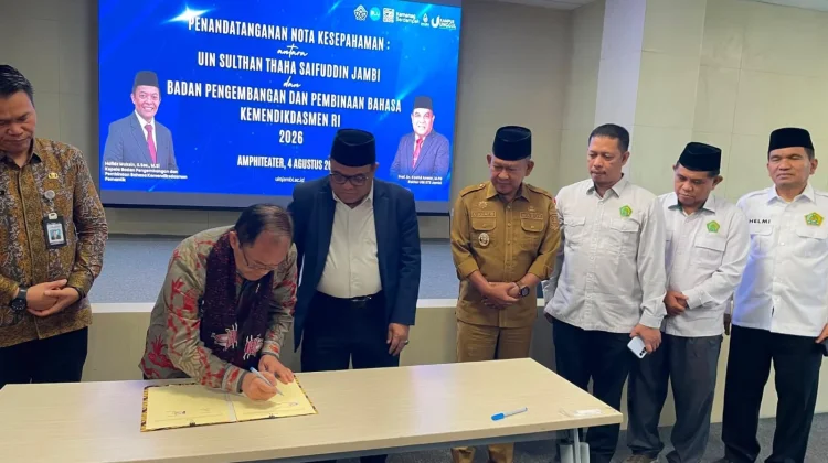 UIN Jambi Sinergi Bersama Kantor Bahasa Perkuat Kengembangan Kebahasaan