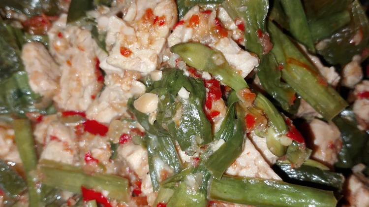 Tumis Genjer Tempe Cabe Marah