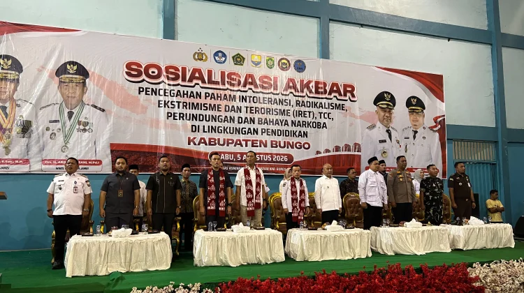 BNNP Jambi Sosialisasi Bahaya Narkoba ke 2.500 Siswa