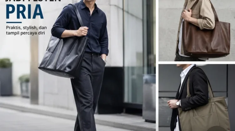 Tas Besar Fashion Pria yang Maskulin Makin Fungsional