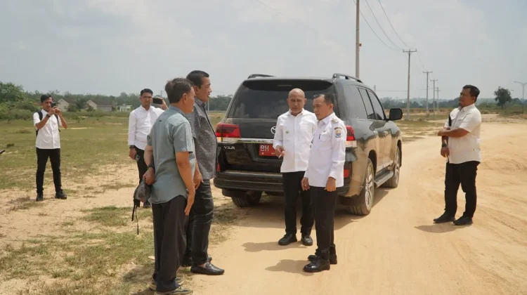 Gubernur Tinjau Lokasi Pembangunan Sekolah Rakyat di Bungo