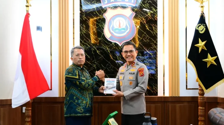 Kapolda Jambi Terima Silaturahmi Kepala Pengadilan Tinggi Jambi