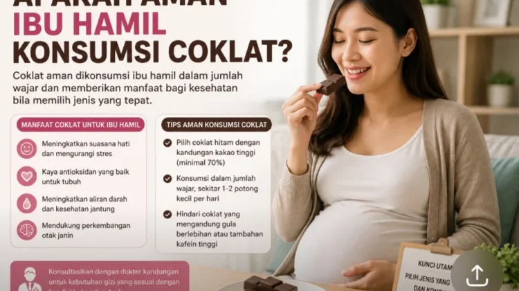 Tidak di Anjurkan Ibu Hamil Makan Cokelat Berlebihan