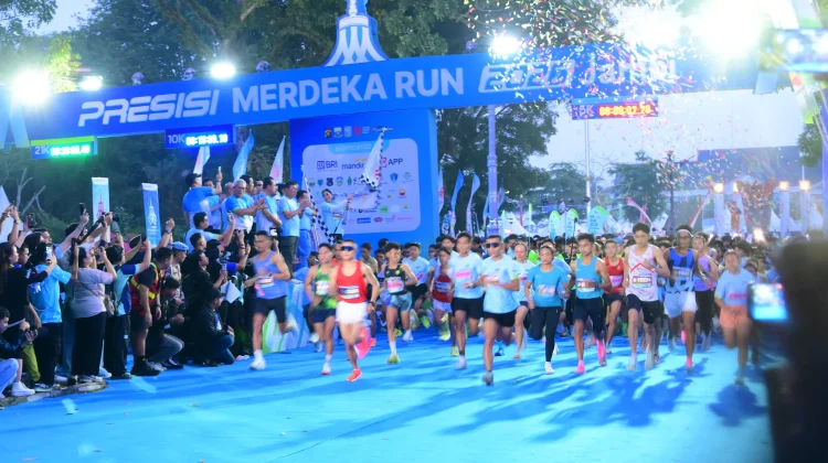 Sukses, Ribuan Peserta Ramaikan Presisi Merdeka Run 2026 di Jambi