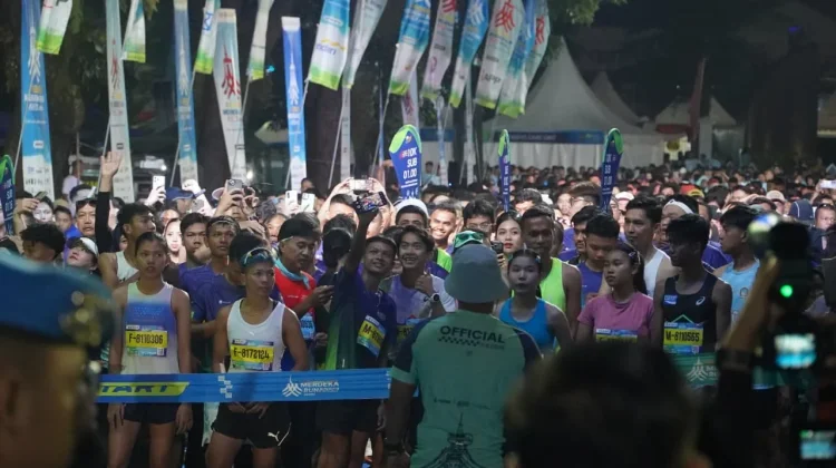 Gubernur Polda Jambi Bupati/Wali Kota Lepas Flag Off Presisi Merdeka Run 2026