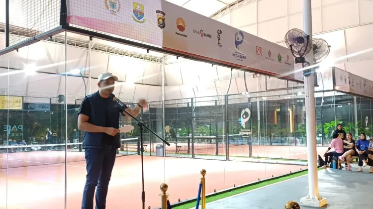 Turnamen Padel Piala Ketua DPRD Provinsi Jambi Resmi Ditutup