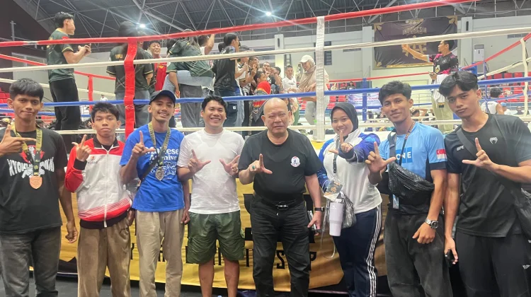 Tim Muaythai Jambi berhasil meraih 6 Medali