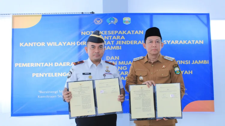Ditjenpas Jambi dan Pemkab Muaro Jambi Perkuat Sinergi Pemasyarakatan