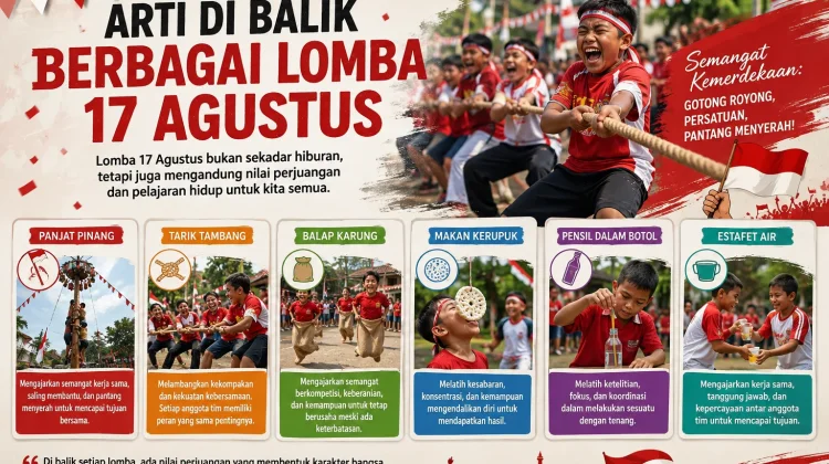 Bukan Sekadar Seru-Seruan di Balik Berbagai Lomba 17 Agustus