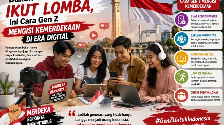 Bukan Cuma Ikut Lomba, Ini Cara Gen Z Mengisi Kemerdekaan di Era Digital