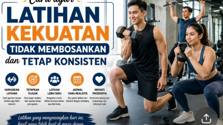 Cara Latihan Kekuatan agar tidak Membosankan