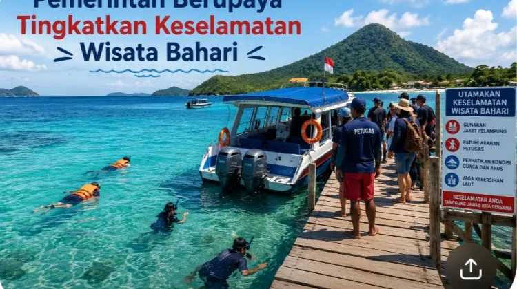 Pemerintah Berupaya Tingkatkan Keselamatan Wisata Bahari