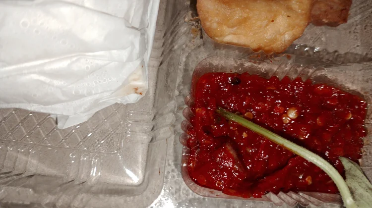 Menu sederhana Sambal Terasi