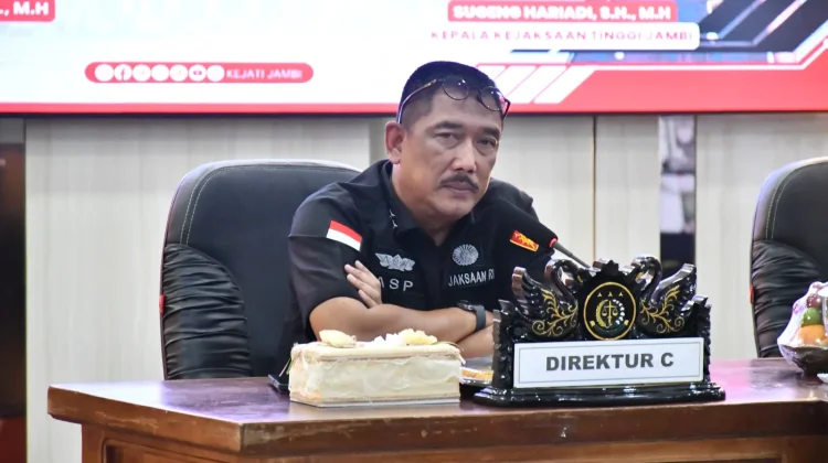 Direktur C Jampidum Kejaksaan RI Laksanakan Supervisi di Kejati Jambi