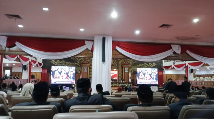 DPRD Provinsi Jambi agenda Pidato Kenegaraan dalam Rangka HUT ke-81 RI
