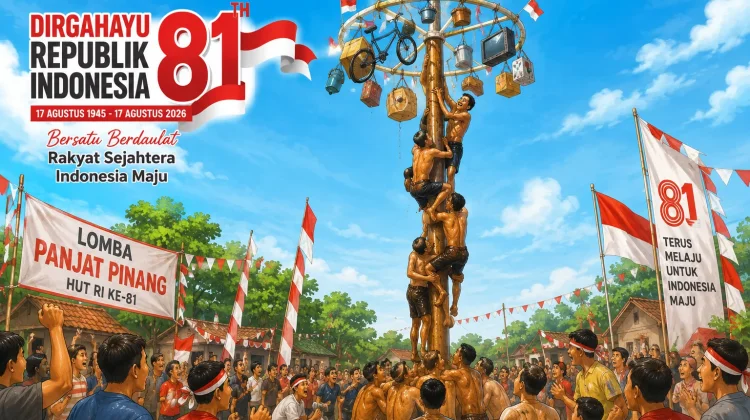Makna di Balik Panjat Pinang bukan Sekadar Perlombaan