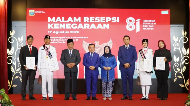 Malam Resepsi Kenegaraan,Gubernur Tekankan Peranan Generasi Muda