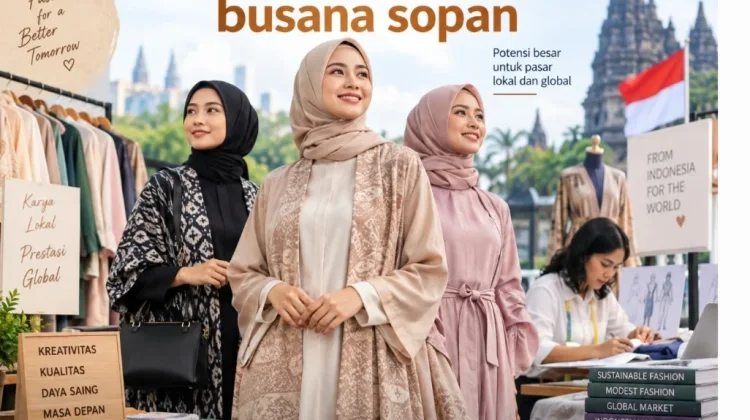 Indonesia Perlu Tingkatkan Daya Saing untuk Kembangkan Busana Sopan