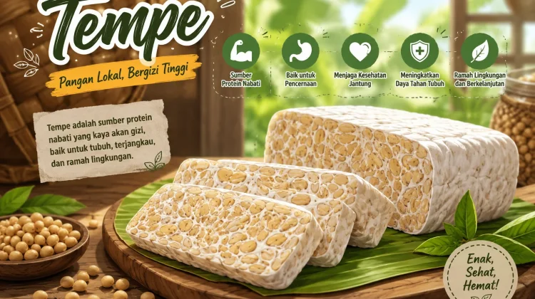 Tempe sebagai Pangan Bergizi dan Ekonomis