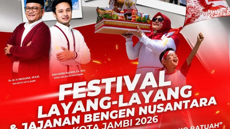 Semarak HUT ke 81 RI Pemkot Jambi Lestarikan Permainan Lokal