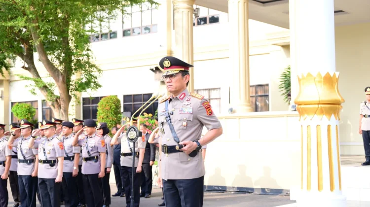 Polda Jambi Gelar Upacara Hari Juang Polri