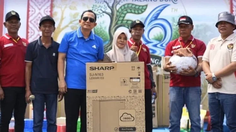 Bupati Bambang Bayu Suseno Hadiri HUT Talang Duku