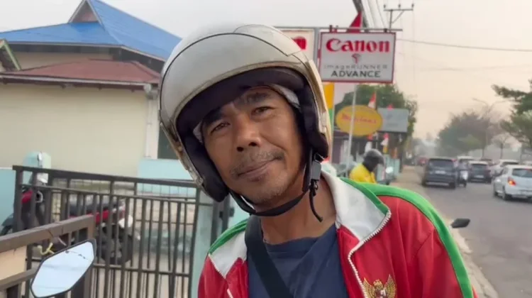 Kabut Asap di Kota Jambi Membuat Sebagian Orang Tua Siswa Khawatir