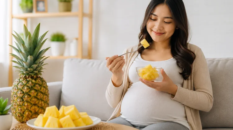 Mitos Makan Nanas Sebabkan Keguguran saat Hamil