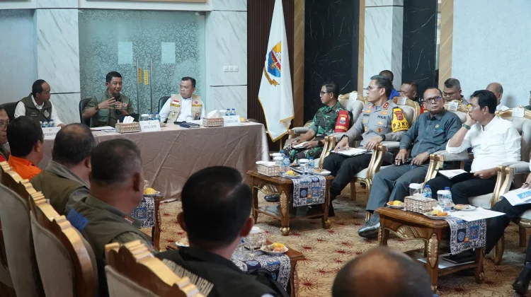 Rakor Teknis Karhutla, Garda Terdepan Sinergi TNI POLRI dan Pemerintah
