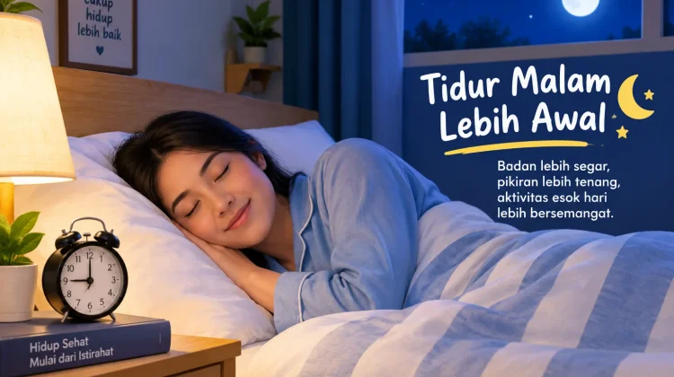 Tips agar Tidur Malam Lebih Awal dan Berkualitas