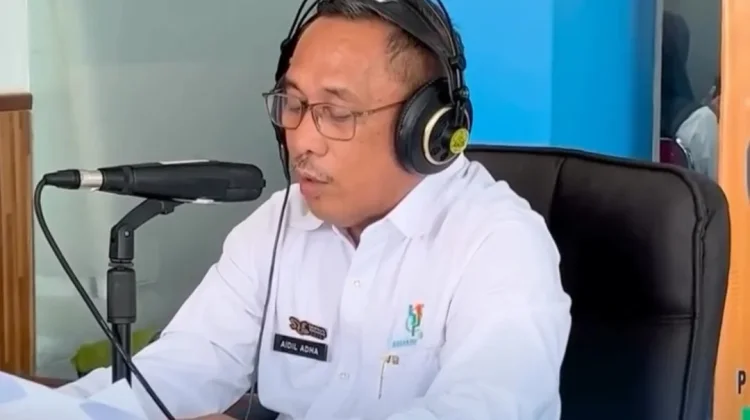 Pertama Kali Jadi Pembaca Berita RRI, Kepala BPS Prov Jambi: ternyata Tidak Mudah