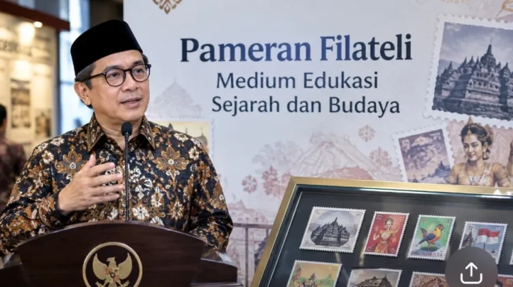 Pameran Filateli medium edukasi sejarah dan budaya