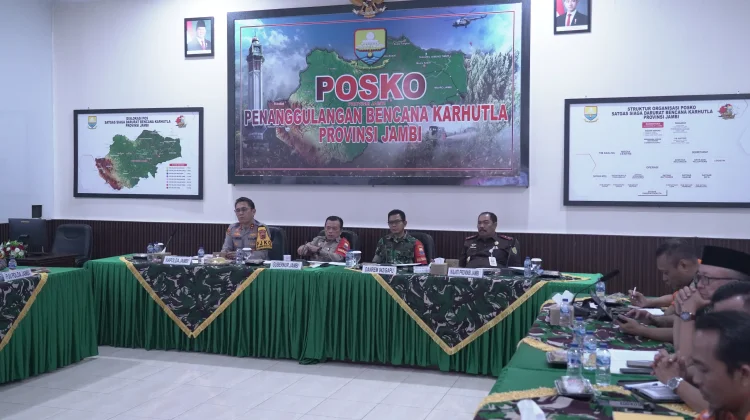 Rakor Nasional Pembahasan Perkembangan Penanganan dan Penanggulangan Karhutla