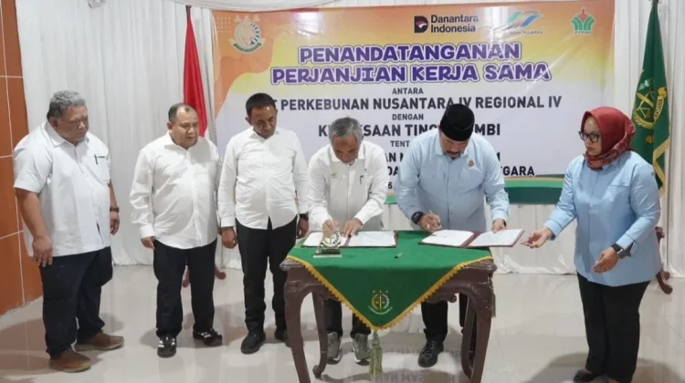 Kejati Jambi dan PTPN IV Region IV Perkuat Sinergi Amankan Aset Negara