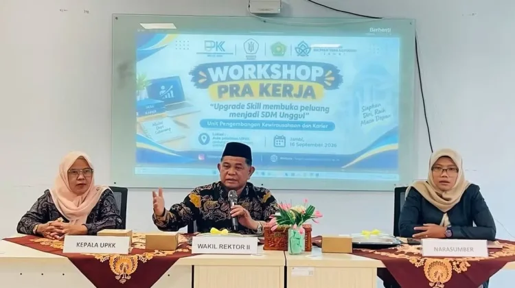 UIN Jambi Siapkan Mahasiswa Berwirausaha melalui Workshop Prakerja