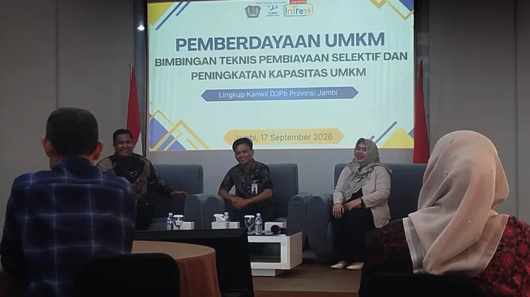 Kanwil DJPb Jambi Gelar Bimtek Pembiayaan dan Peningkatan Kapasitas UMKM