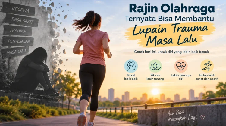 Rutin Olahraga Bisa Melepaskan Diri dari Trauma Masa Lalu